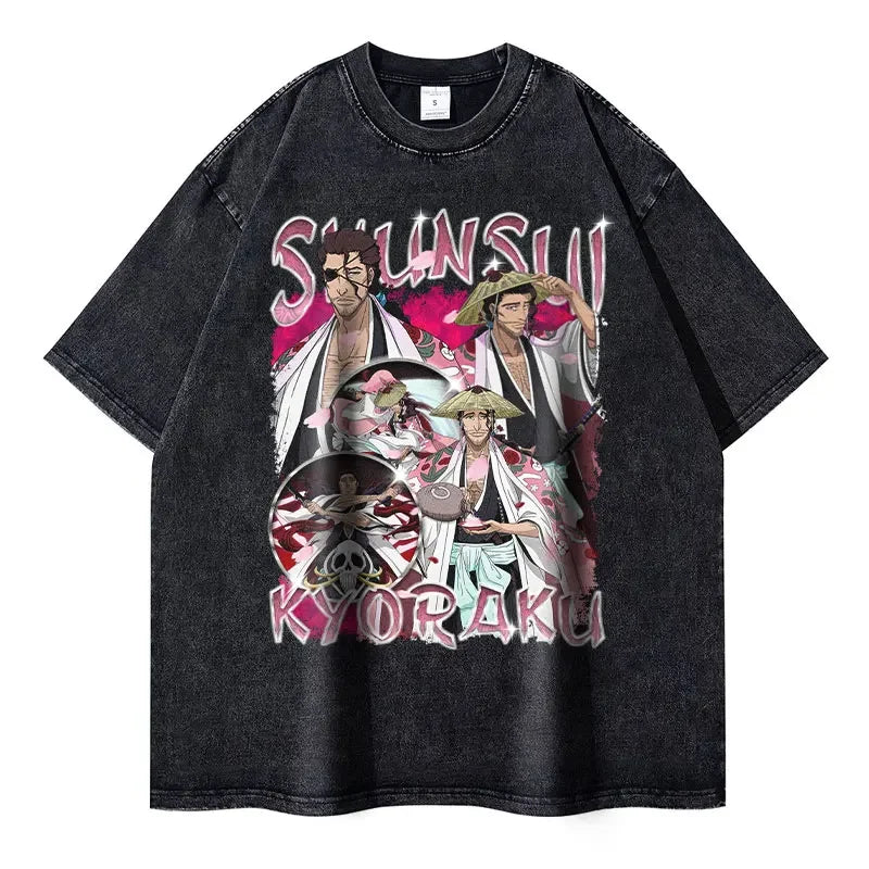 Bleach Zaraki Kenpachi Vintage T-shirt Style 12