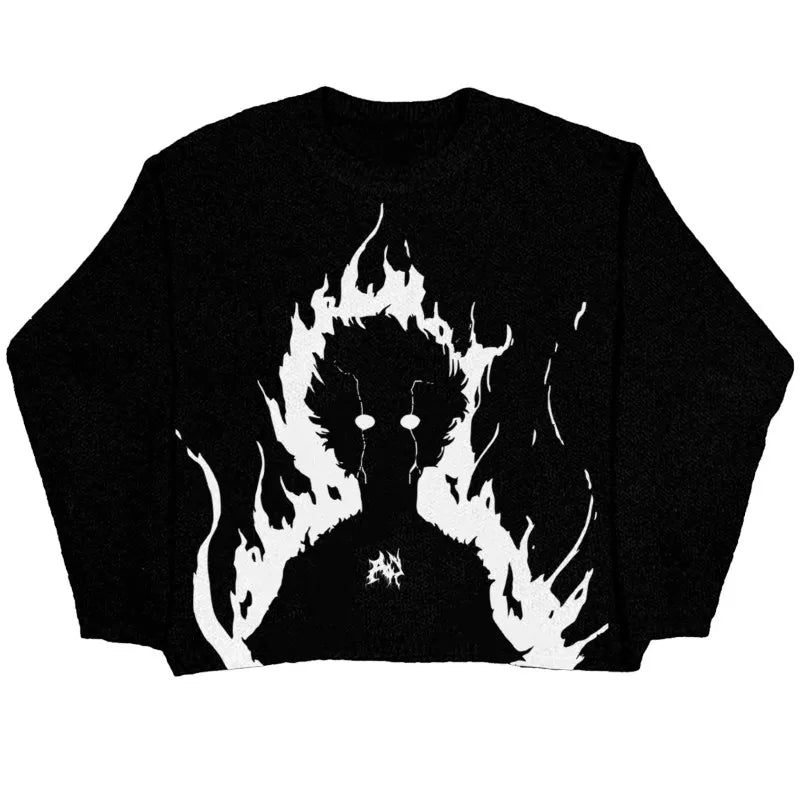 Mob Psycho 100 Sweater Black