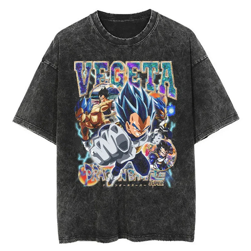 Dragon Ball Teen Trunks Vintage Tshirt Style 5