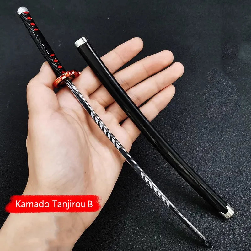 Demon Slayer: Kimetsu no Yaiba Kamado Tanjiro Sword Katana Pen,With Sword  Stand