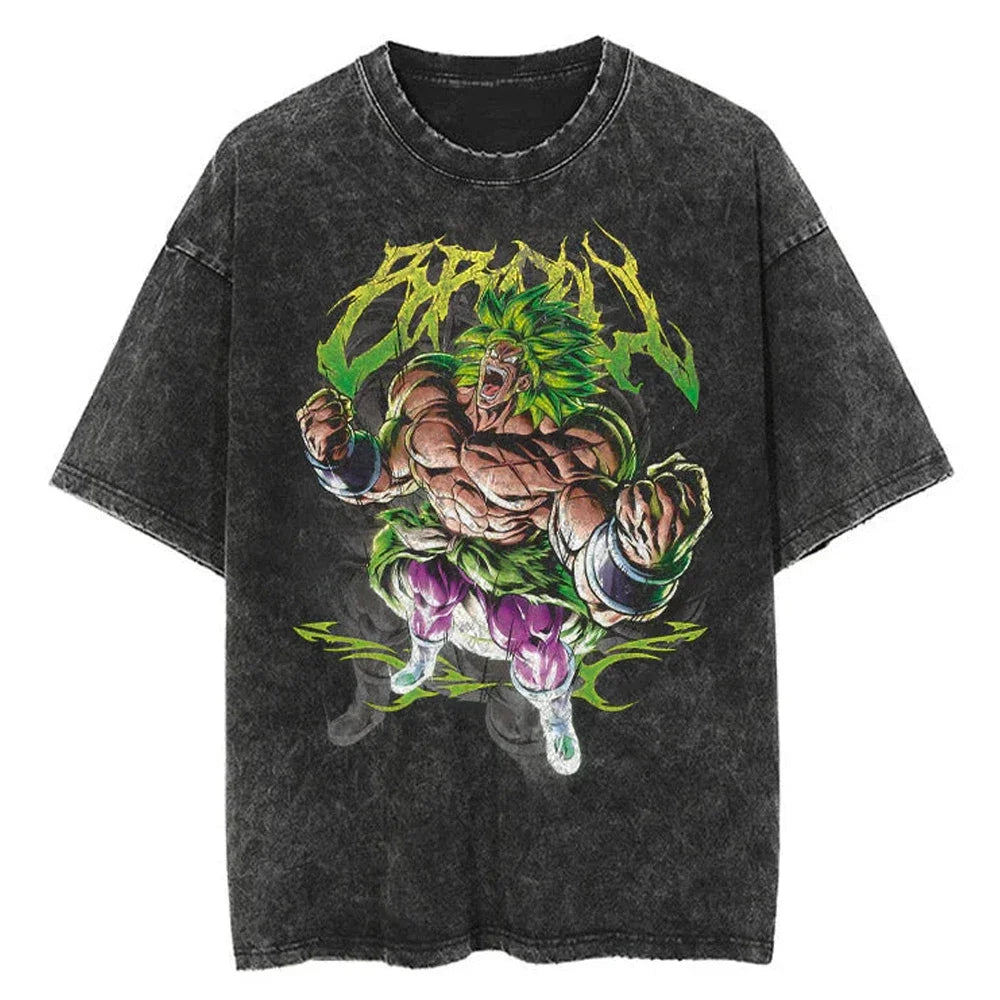 Dragon Ball Teen Trunks Vintage Tshirt Style 10