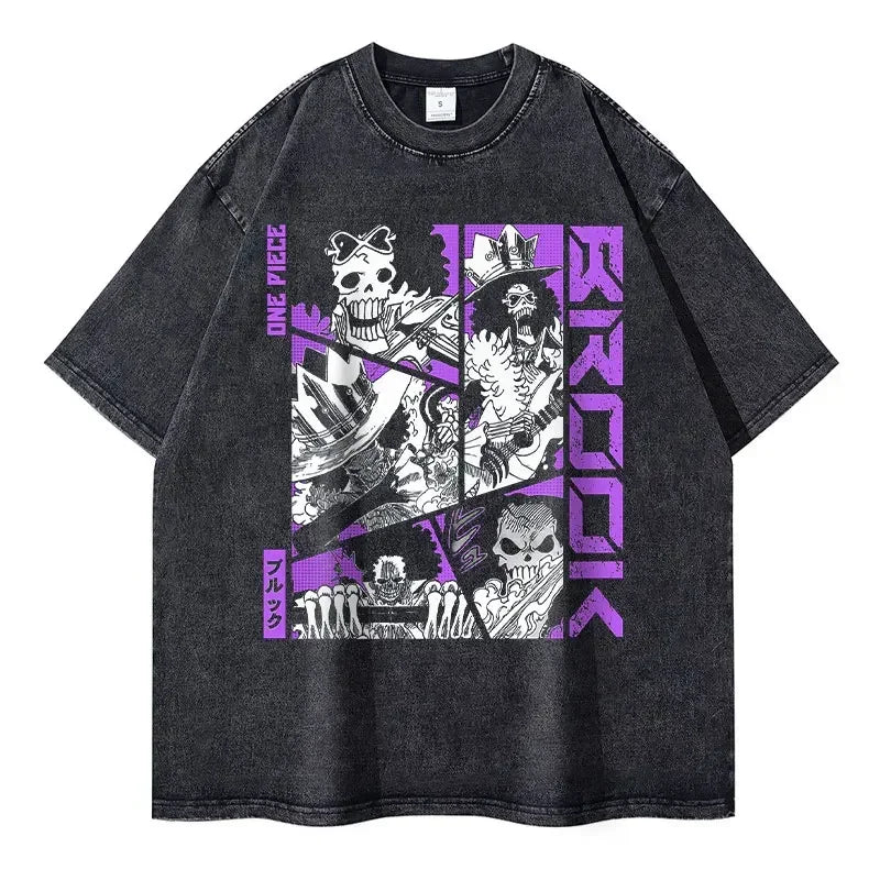 One Piece Anime Vintage T-shirt Style 7