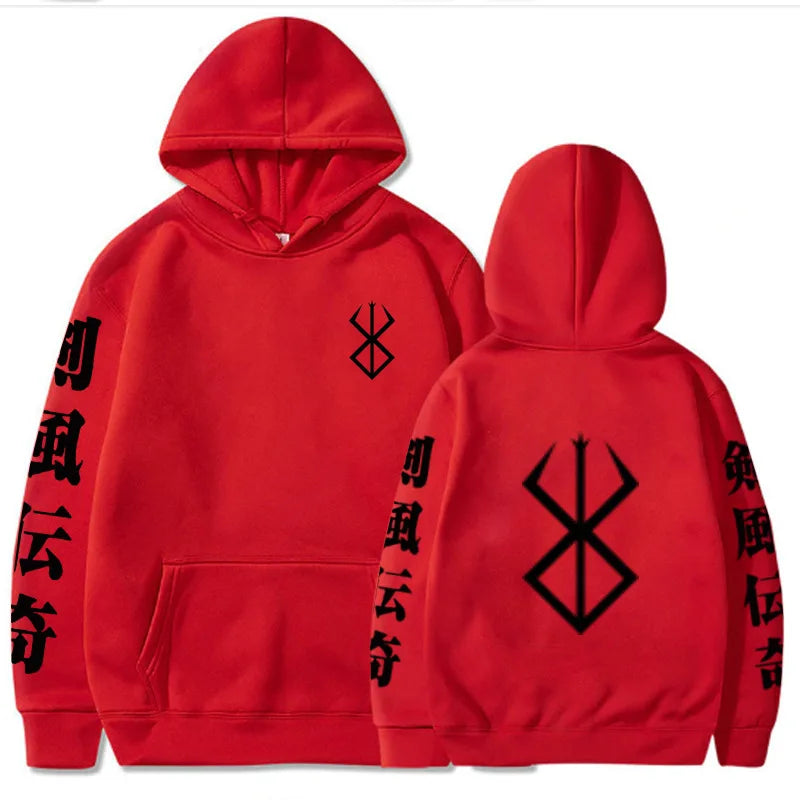 Berserk Guts Anime Cotton Hoodie