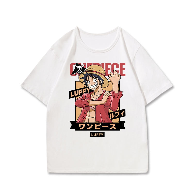 ONE PIECE Anime Print T-shirt 15