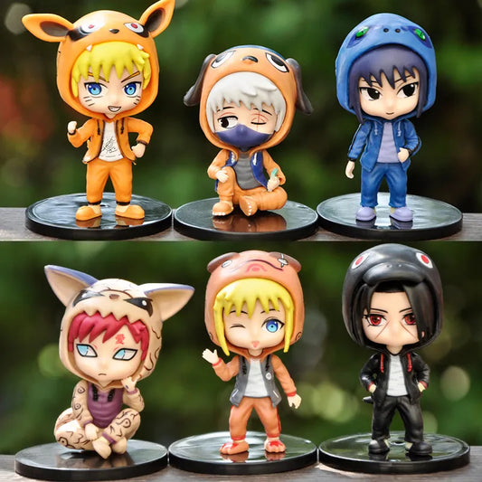 6Pcs/Set Naruto Figure