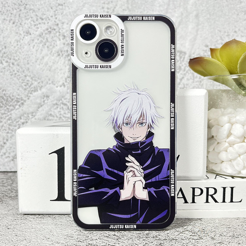 Jujutsu Kaisen Anime Phone Case Iphone High Quality Best PVC