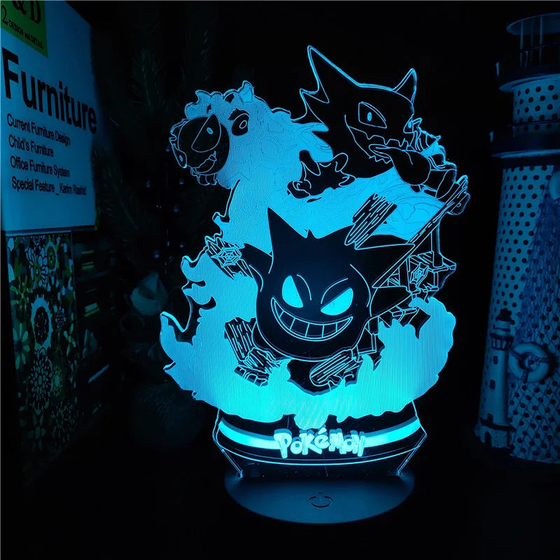 Pokemon Gengar Lamp LED Night Light