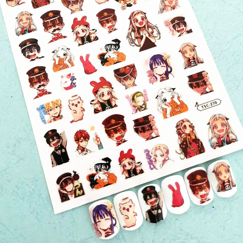 Tokyo Revengers Anime Acrylic Nails Sticker