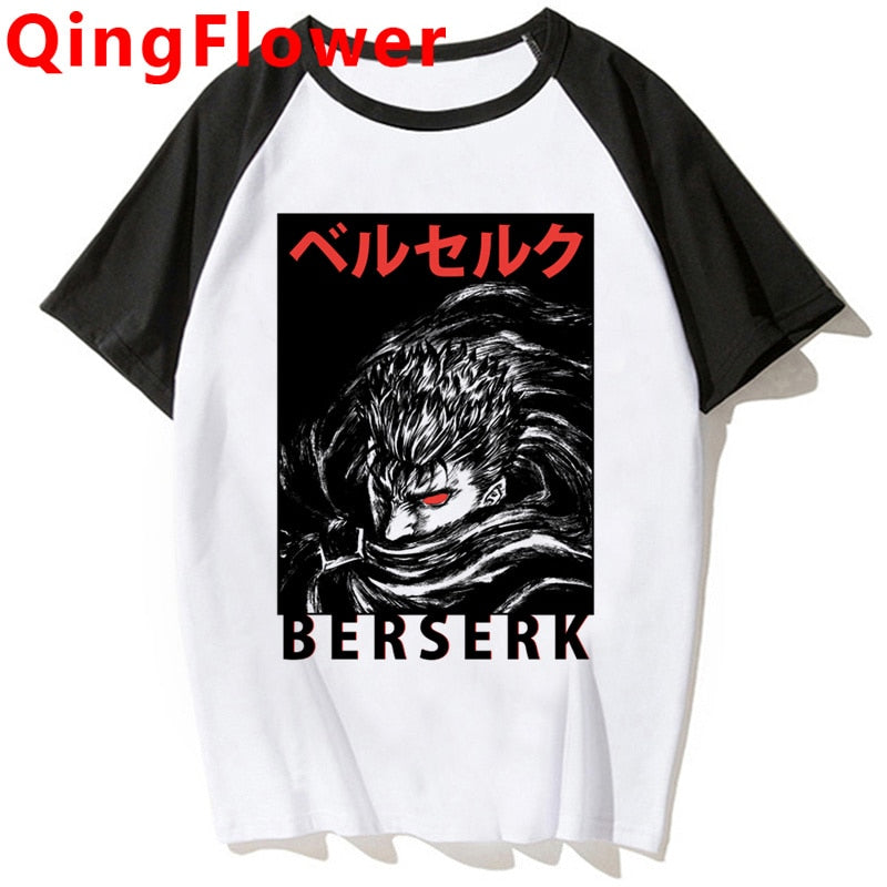 Berserk Gatsu Vintage Anime T Shirt style 7