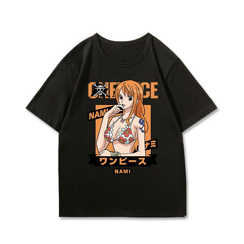 ONE PIECE Anime Print T-shirt 12