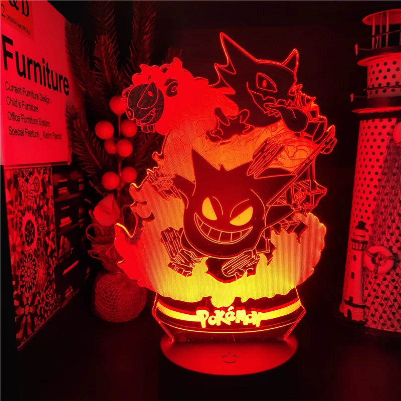 Pokemon Gengar Lamp LED Night Light