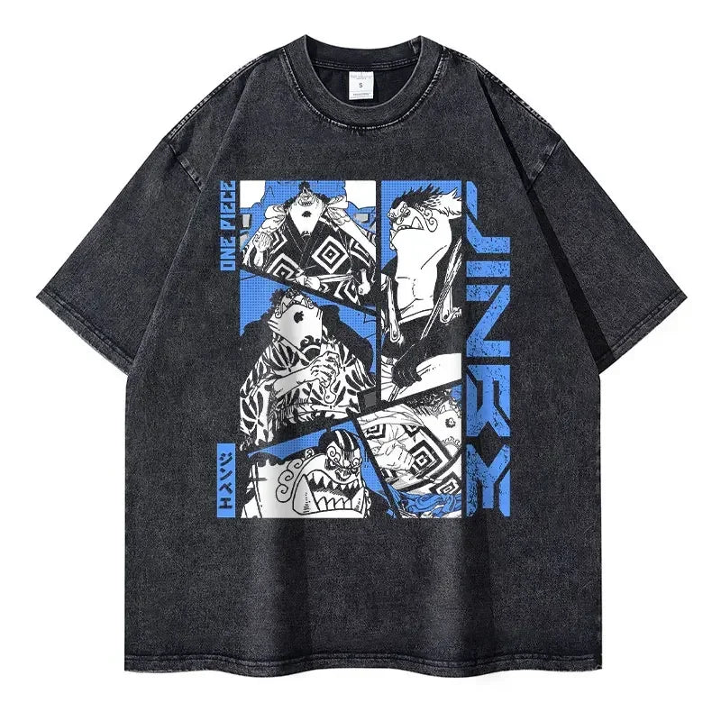 One Piece Anime Vintage T-shirt Style 6
