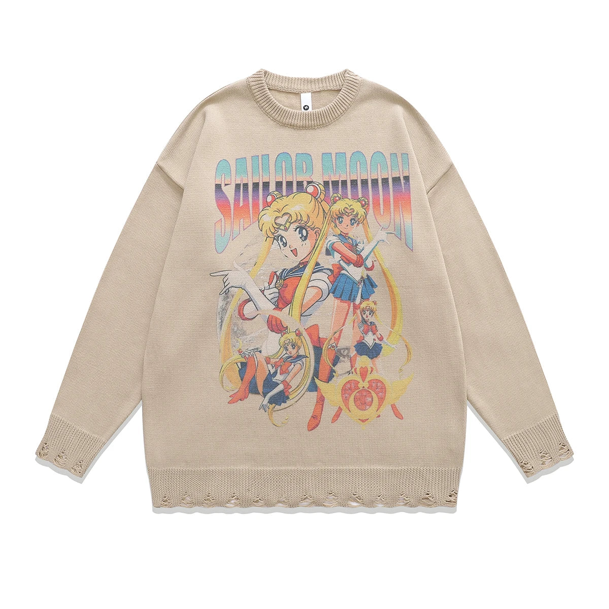 Anime New Jeans Sweater Apricot 3