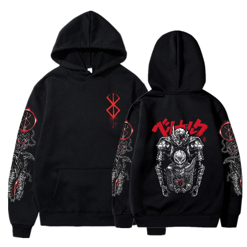 Berserk Guts Anime Cotton Hoodie