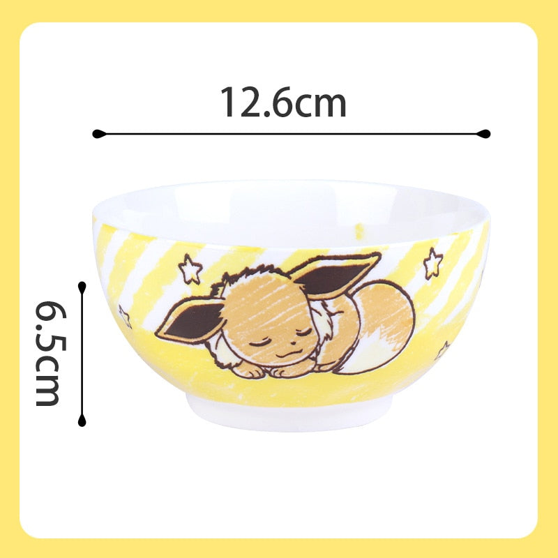 Pokemon Cute Plate & Bowls 5 inches