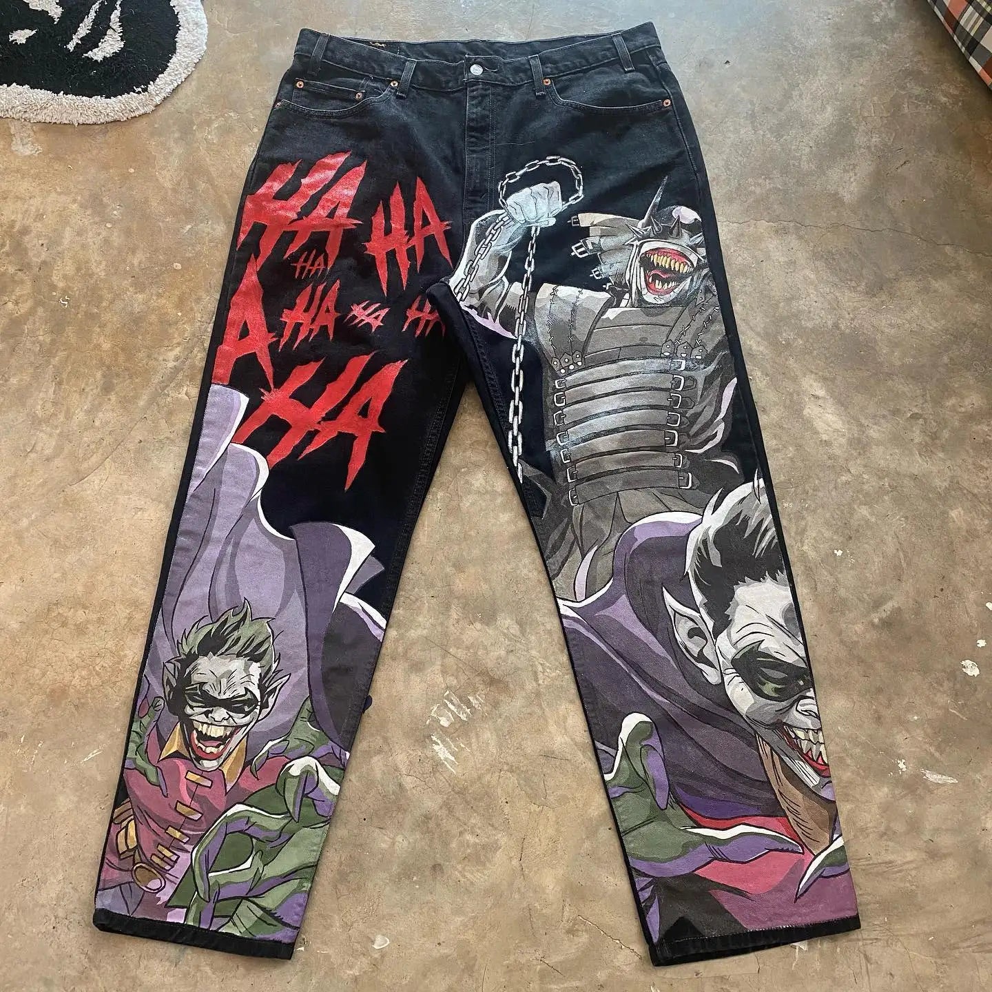 Anime Joker Denim Jeans