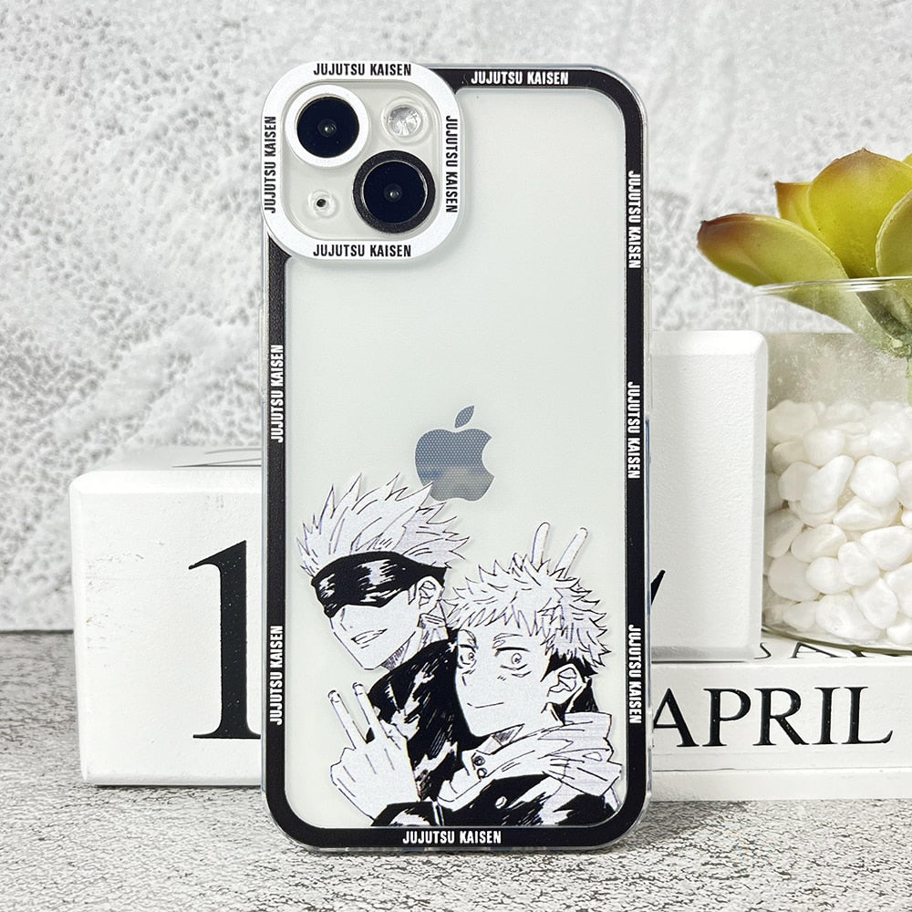 Jujutsu Kaisen Anime Phone Case Iphone High Quality Best PVC