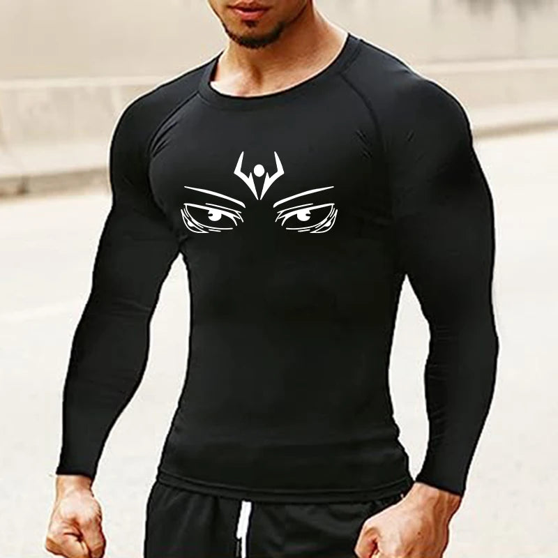 Jujutsu Kaisen Design Gym Fit Tshirt