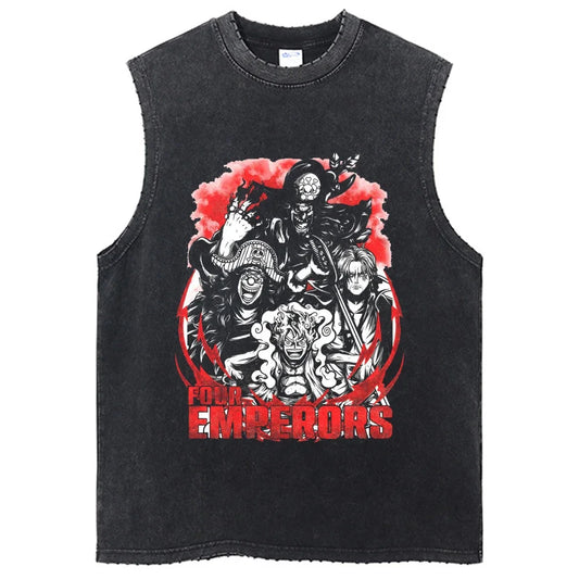One Piece Luffy Tanktop Style 2