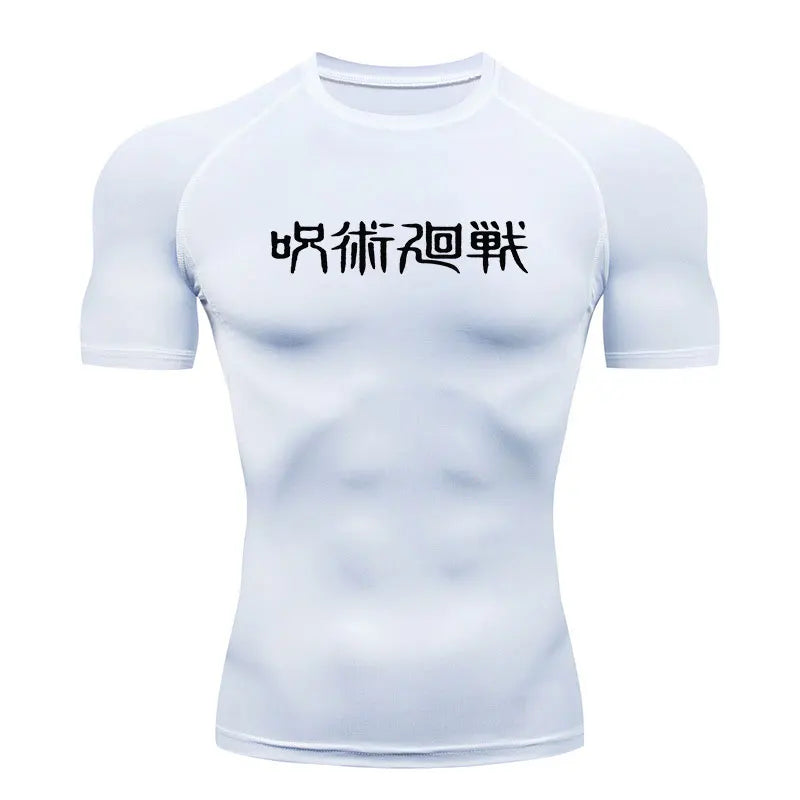 Jujutsu Kaisen Gym Fit T-shirt white5