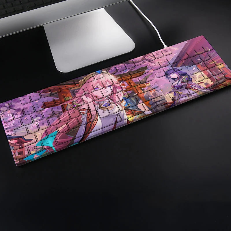 Genshin Impact Yae Miko Anime Keyboard Style 2