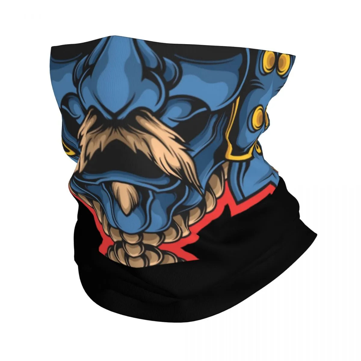 Komainu Samurai Oni Neck Warmer Scarf 10