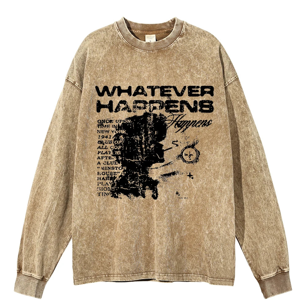 Jujutsu Kaisen Anime Washed Sweatshirt Style 13