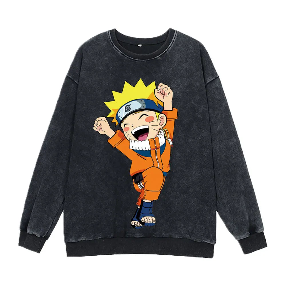 Naruto Full Sweatshirt Black9