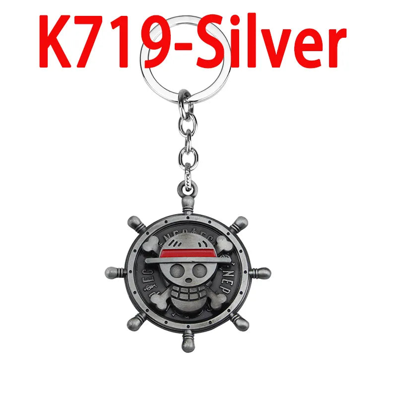 One Piece Wanted Necklace Style 19-silver