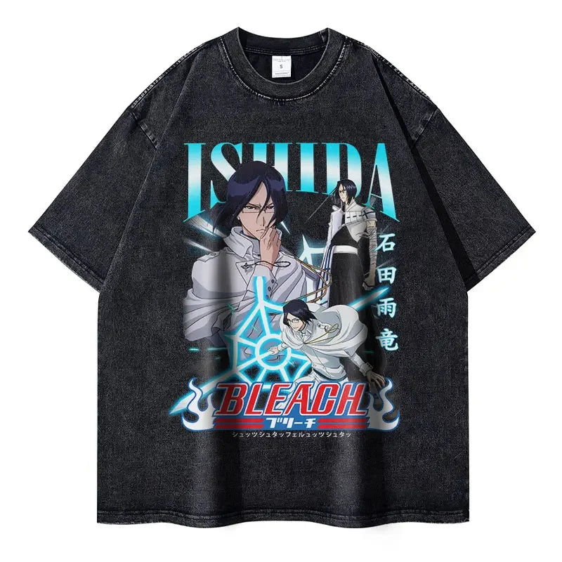 Bleach Zaraki Kenpachi Vintage T-shirt Style 6