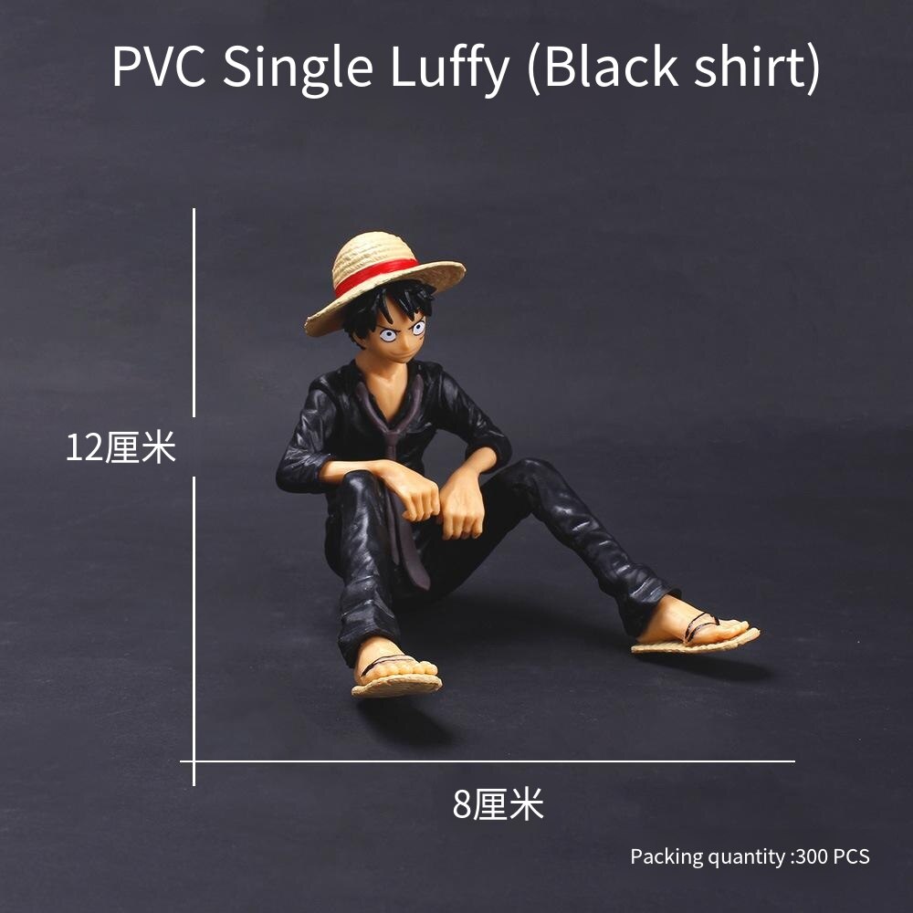 One Piece Luffy Action Figure Sitting Position
