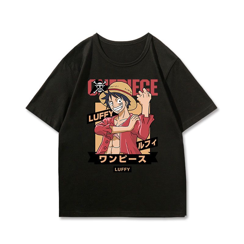 ONE PIECE Anime Print T-shirt 1
