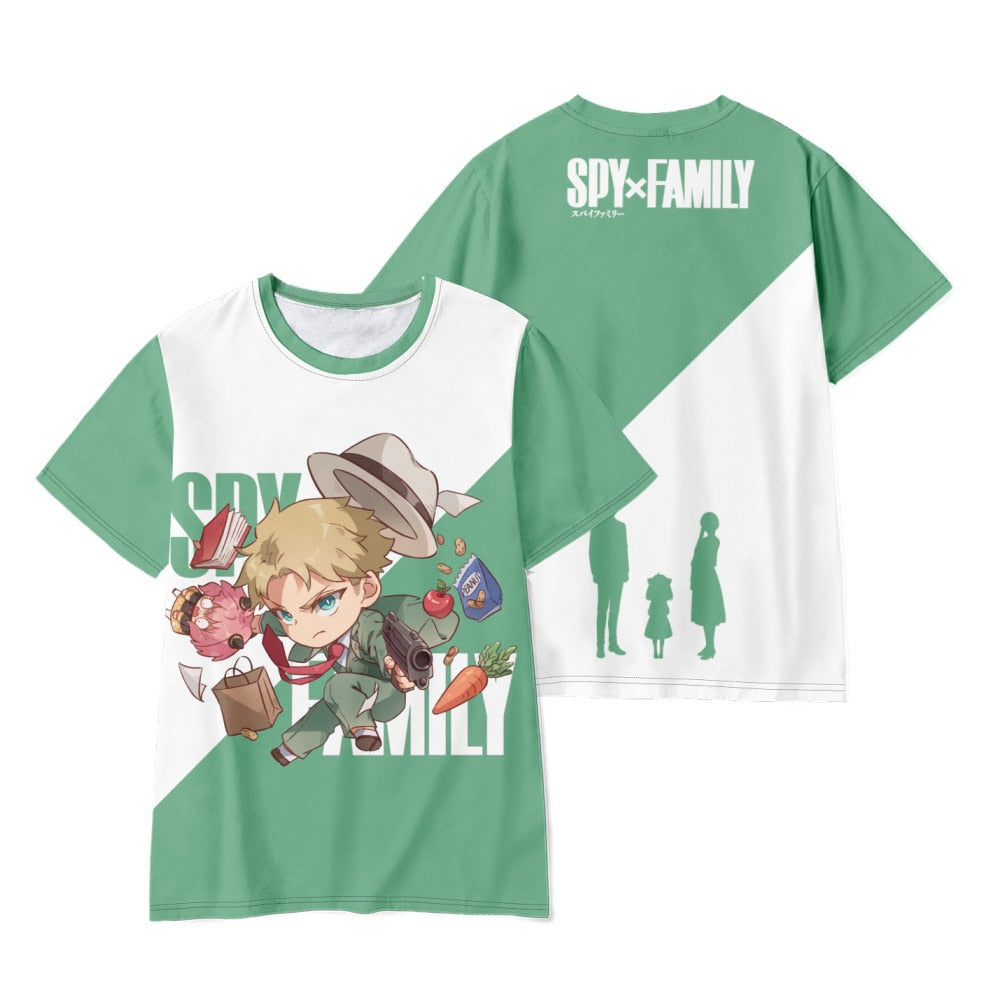Hot Spy X Family Anime T-Shirt 9