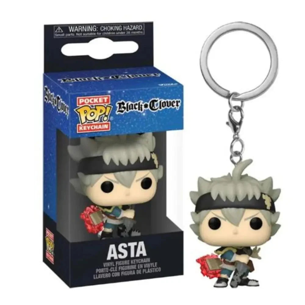 Black Clover Funko pop keychain Asta