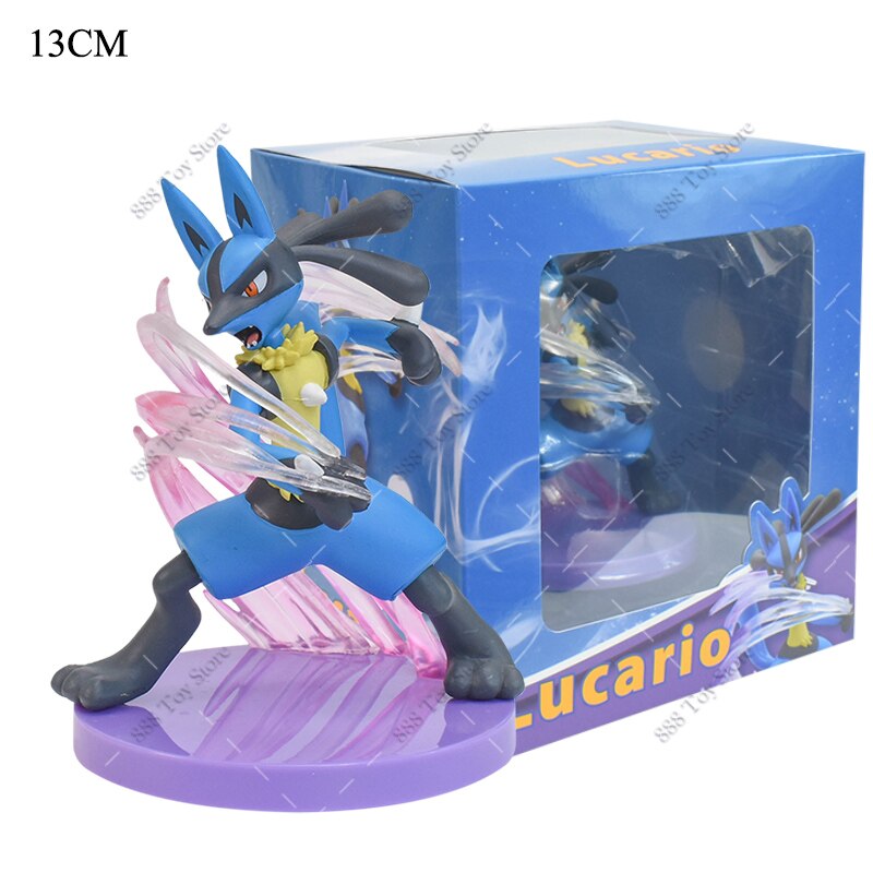 Pokemon Figure Model Lucario with box