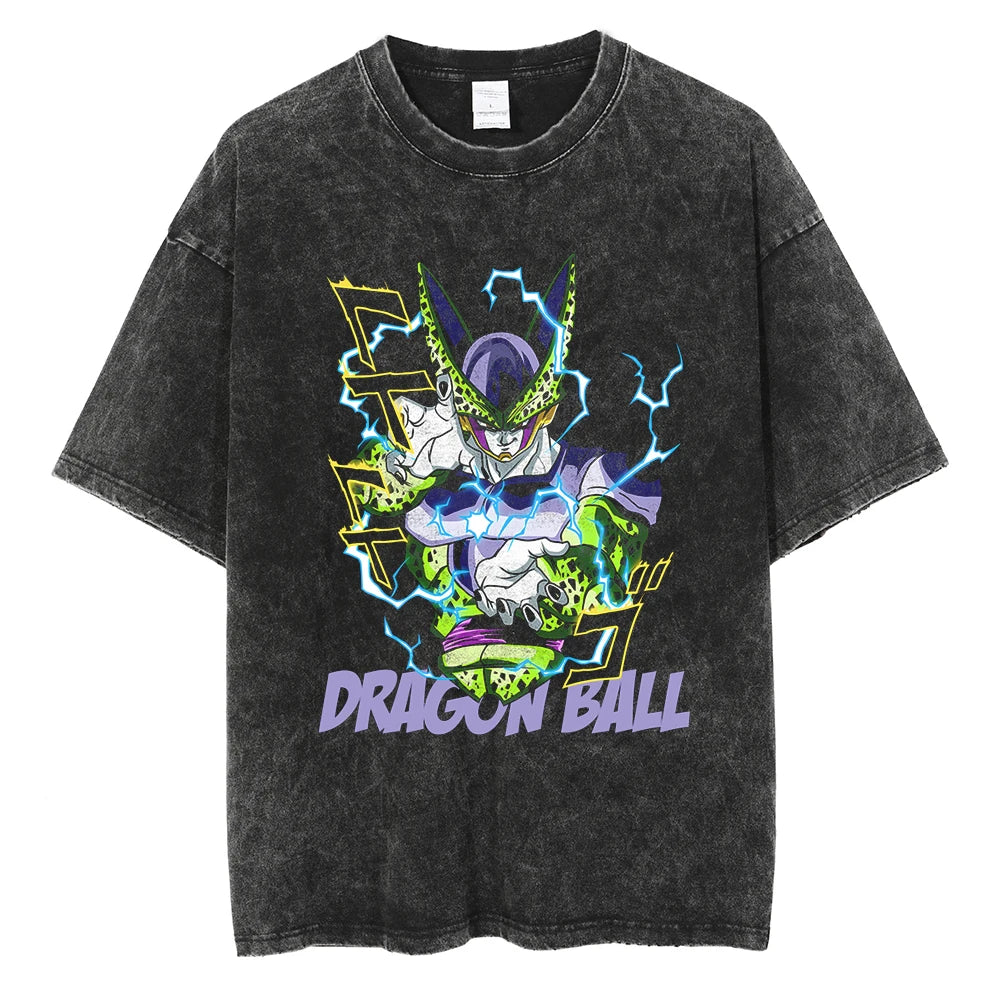 Dragon Ball SSJ2 Gohan Vintage Tshirt Style 4