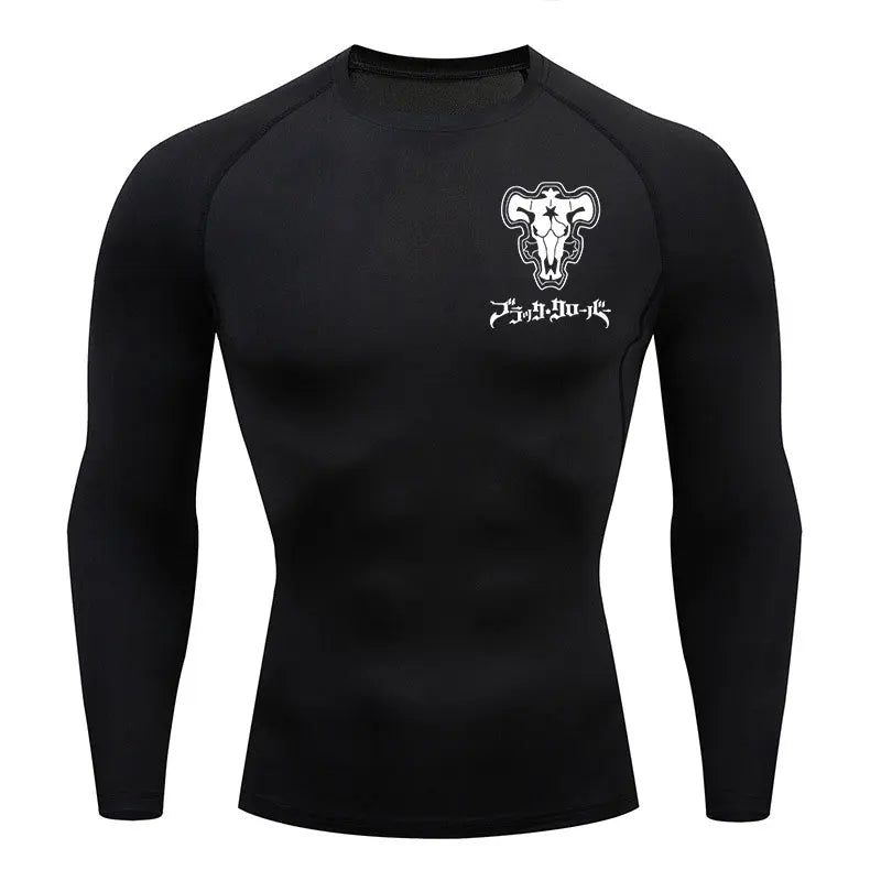Black Clover Gym Fit Tshirt black6