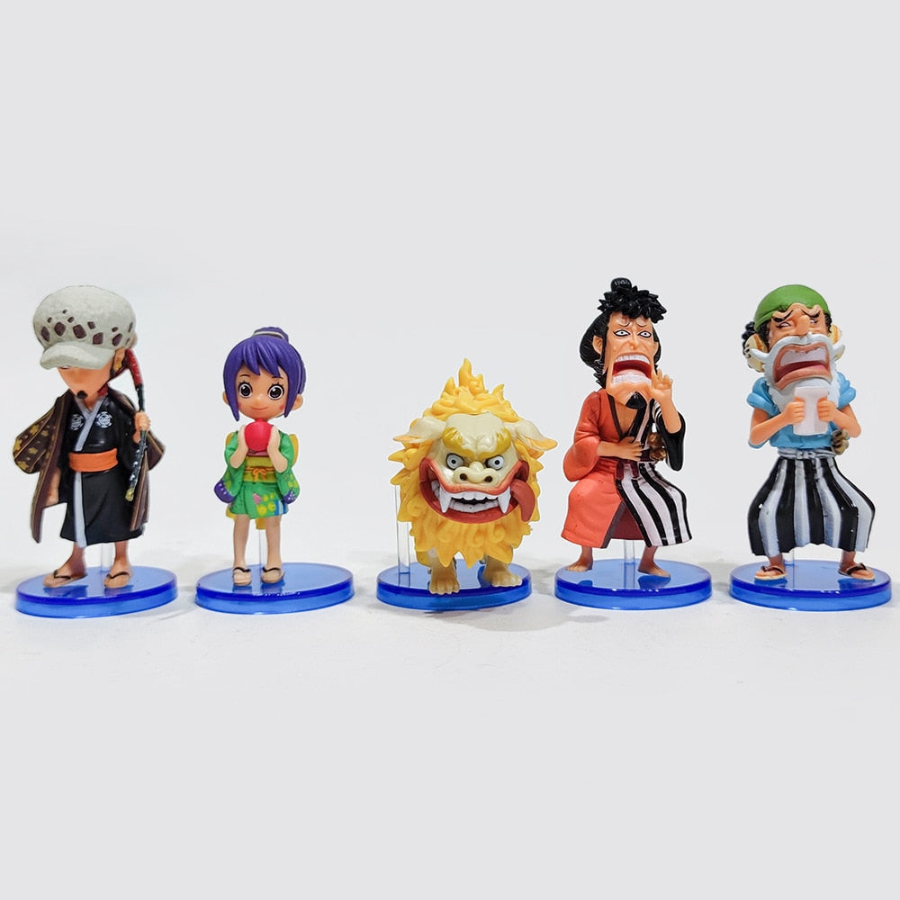 One Piece Anime PVC Action Figure 10Pcs/set