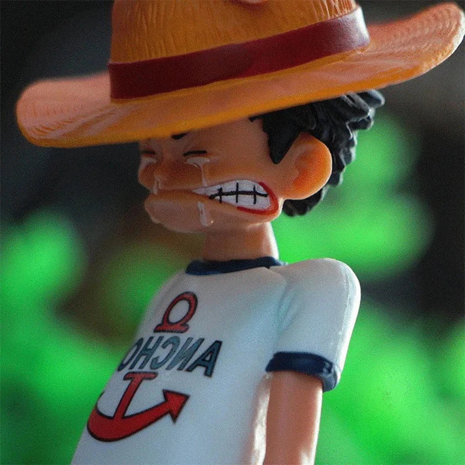One Piece Shanks Straw Hat Luffy Action Figure