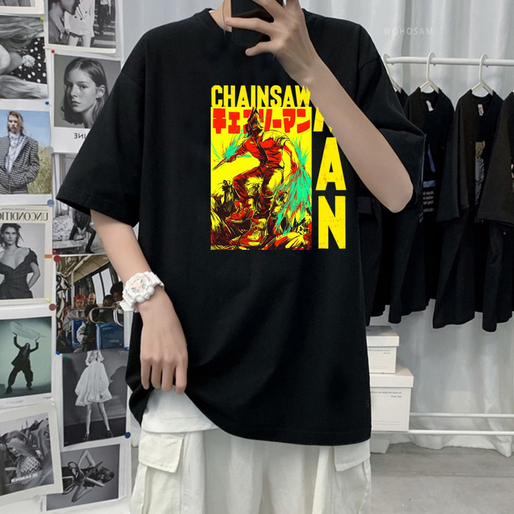 Chainsaw Man Anime T Shirt