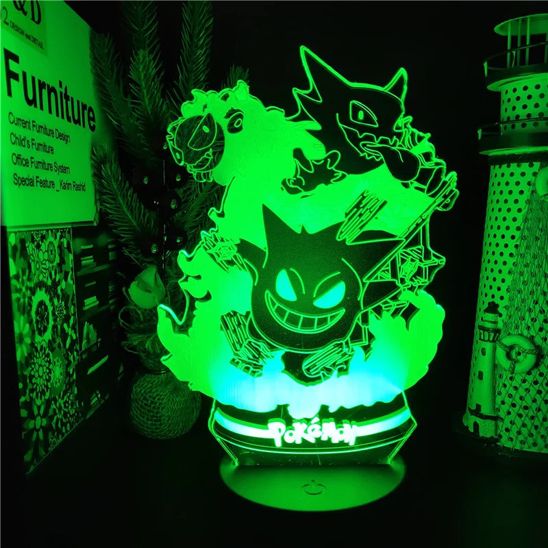 Pokemon Gengar Lamp LED Night Light