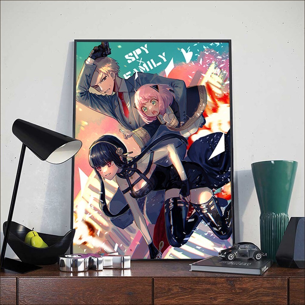 Spy X Family Poster Home Decor z1