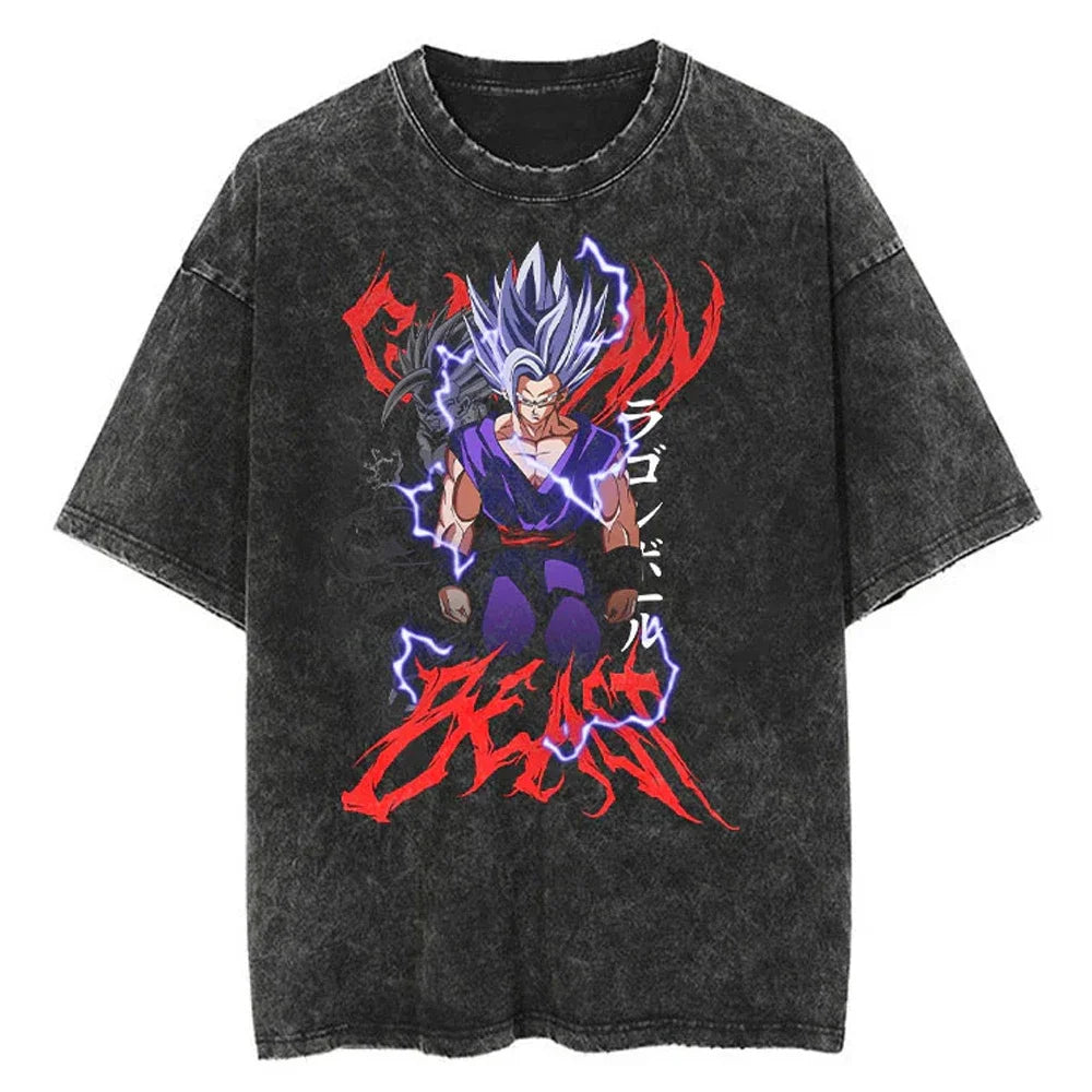 Dragon Ball Teen Trunks Vintage Tshirt Style 13