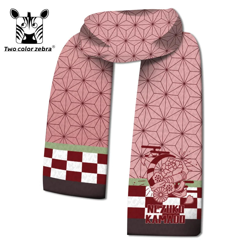 Demon Slayer Pattern Scarf