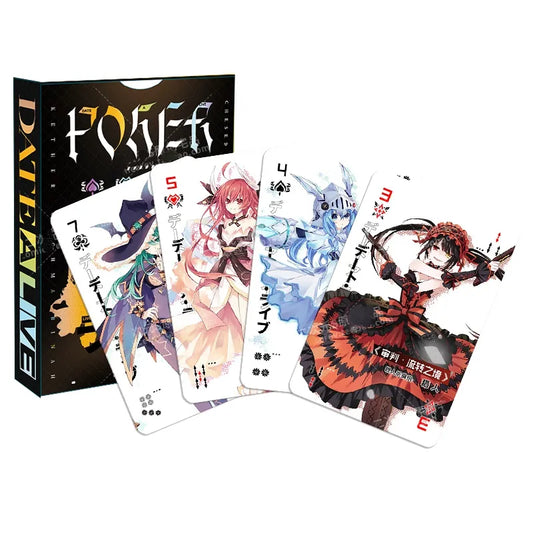 Anime Date A Live Playing Cards Date a Live