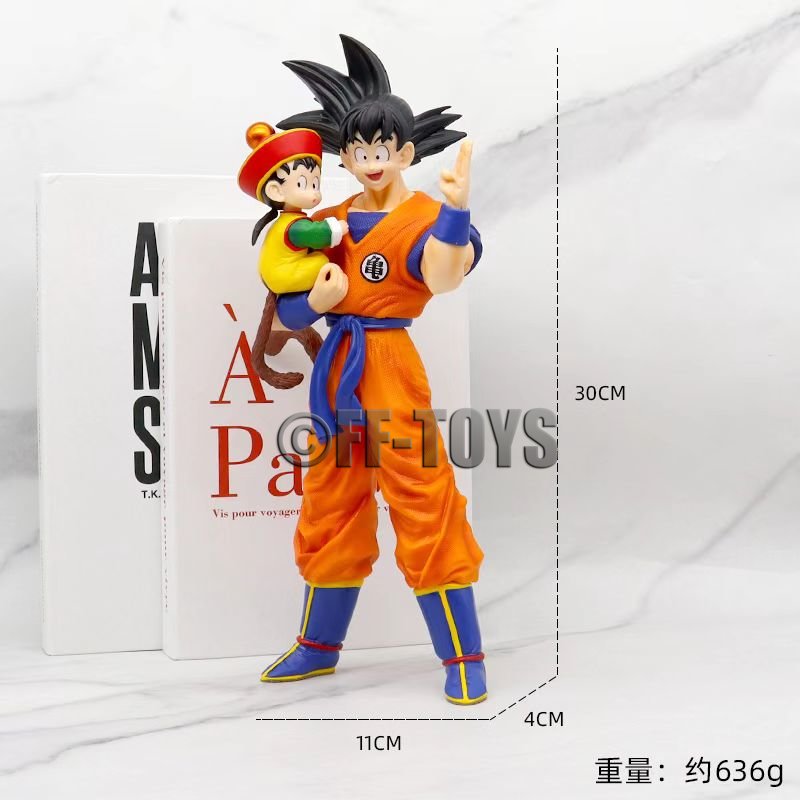 Dragon Ball Son Goku with Gohan Figure Pvc Action Figure