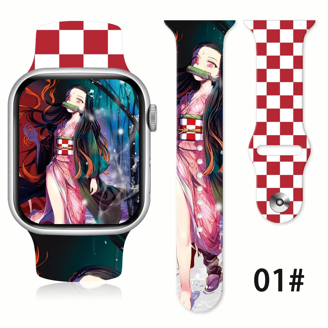 Demon Slayer Strap Band for Apple Watch 01