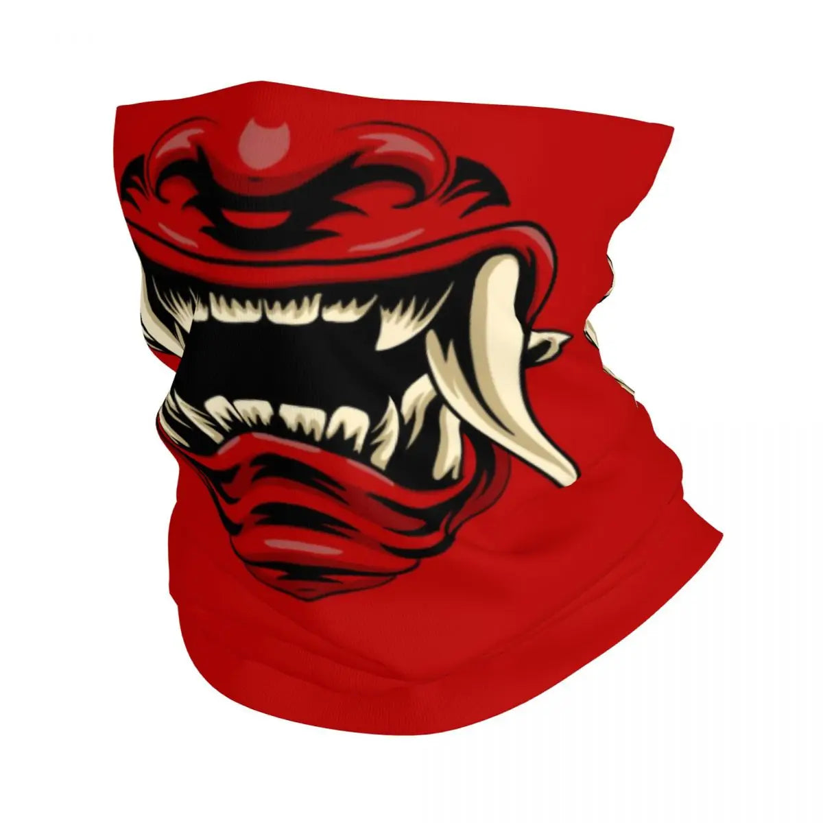 Komainu Samurai Oni Neck Warmer Scarf 4