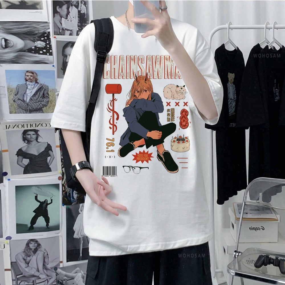 Chainsaw Man Anime T Shirt 7