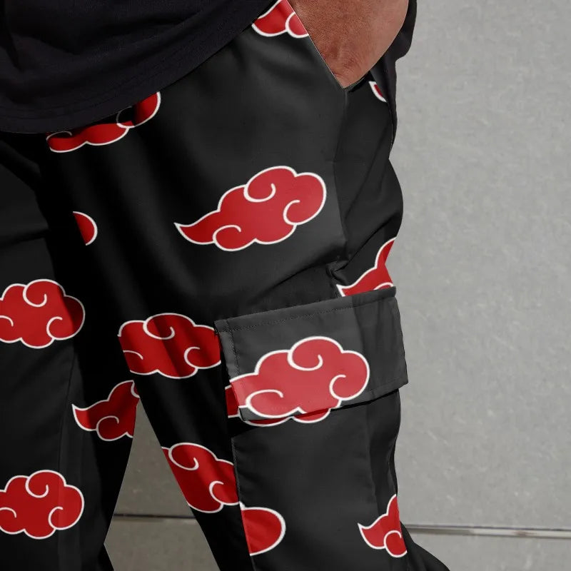 Anime Naruto Akatsuki Casual 3D Pants Spring Autumn Sweatpants Pockets  Cartoon Cosplay Jogger Fitness Men Women Trousers From Xiyuanhu, $37.28 |  DHgate.Com